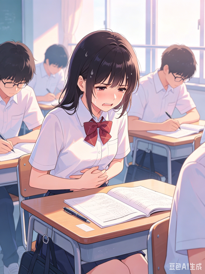 中高考生规律作息漫画图 (2).png